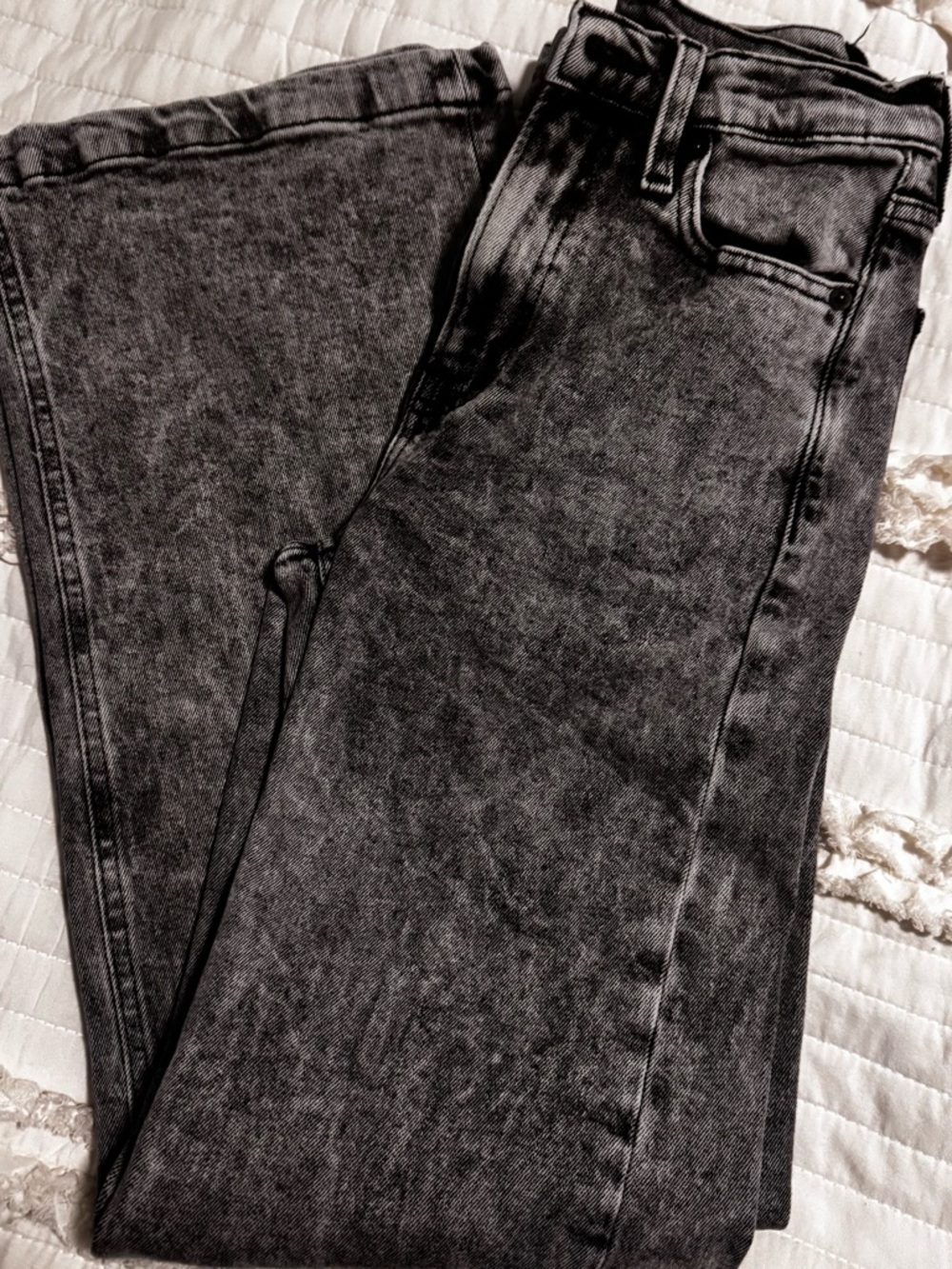 GAP High Rise Stride Jeans in Faded Black